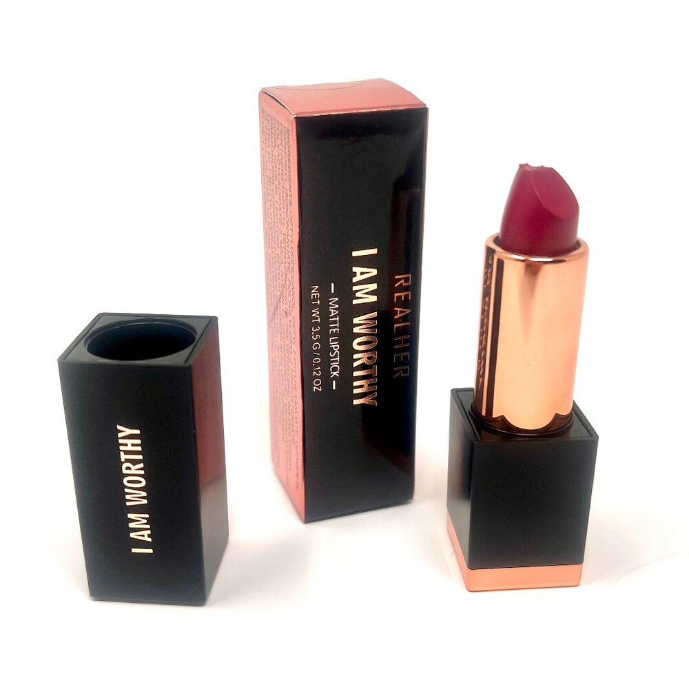 NEW RealHer Matte Lipstick in I AM WORTHY - Deeply Discounted